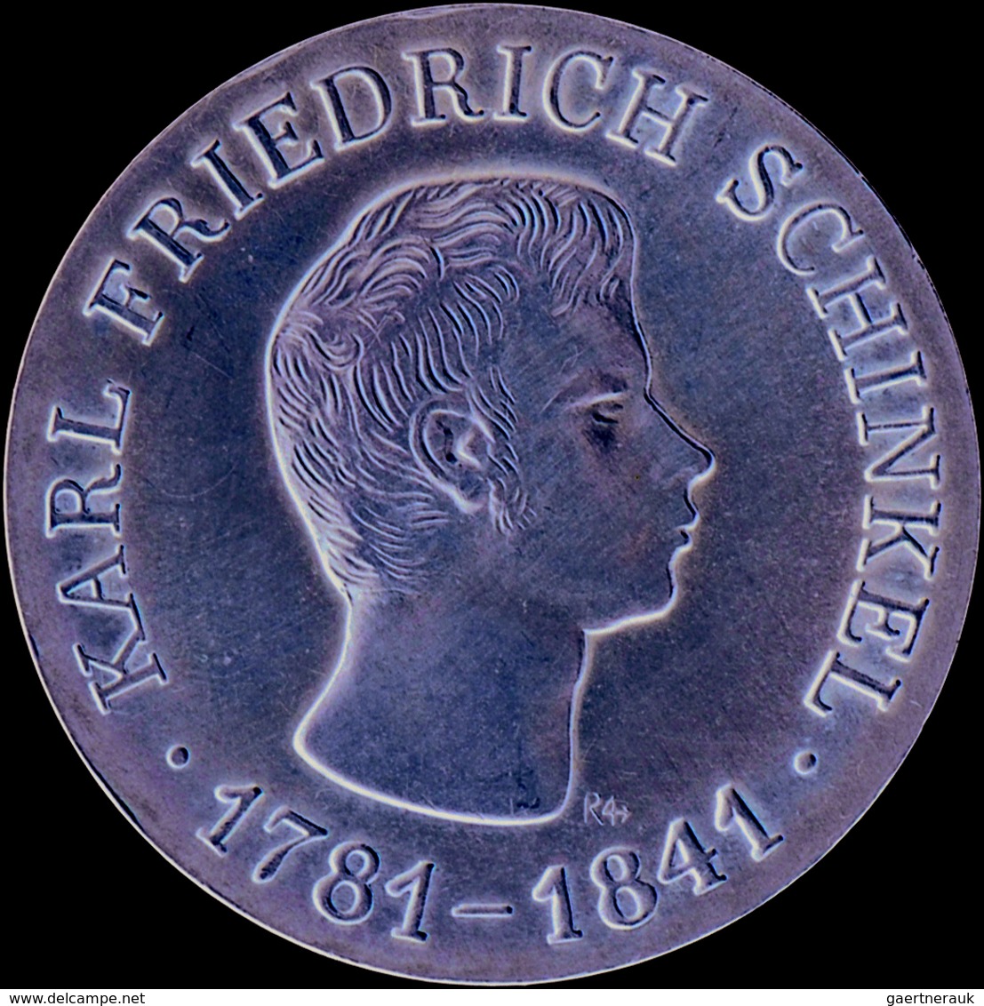 DDR: 10 Mark 1966, Karl Friedrich Schinkel, Jaeger 1517, Schöne Patina, Vorzüglich. - Other & Unclassified