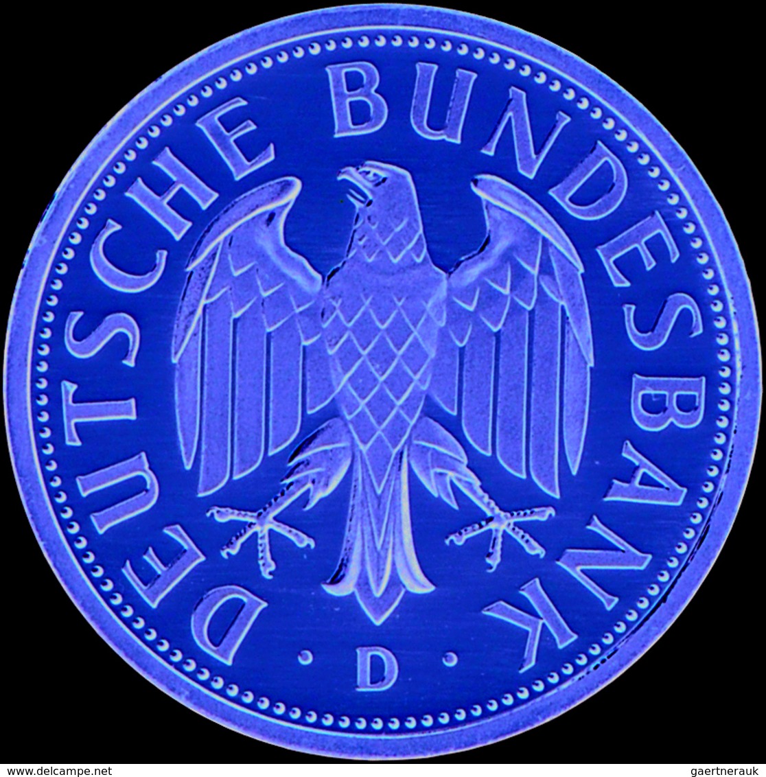 Bundesrepublik Deutschland 1948-2001 - Goldmünzen: Goldmark 2001 D, Jaeger 481, Gekapselt, Stempelgl - Other & Unclassified