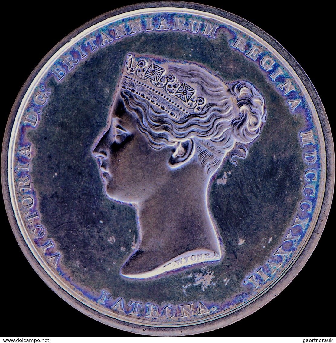 Medaillen Alle Welt: Großbritannien, Victoria 1837-1901: Silberpreismedaille Der "Royal Academy Of A - Non Classificati