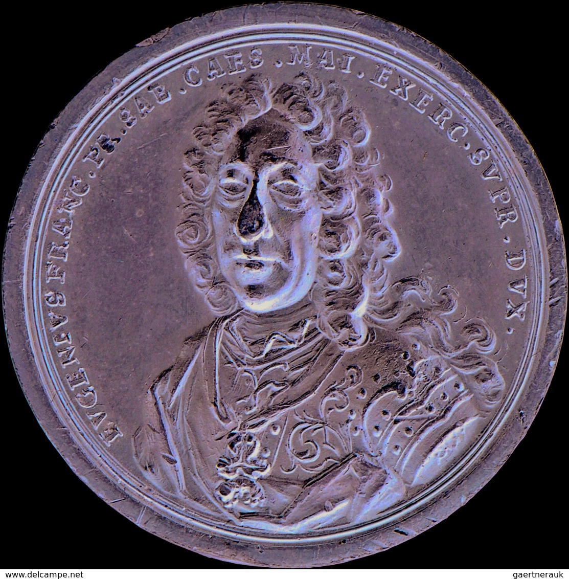 Medaillen Alle Welt: Italien, Haus Savoyen, Carlo Emanuele III. 1730-1773: Bronzierte Zinnmedaille 1 - Non Classés