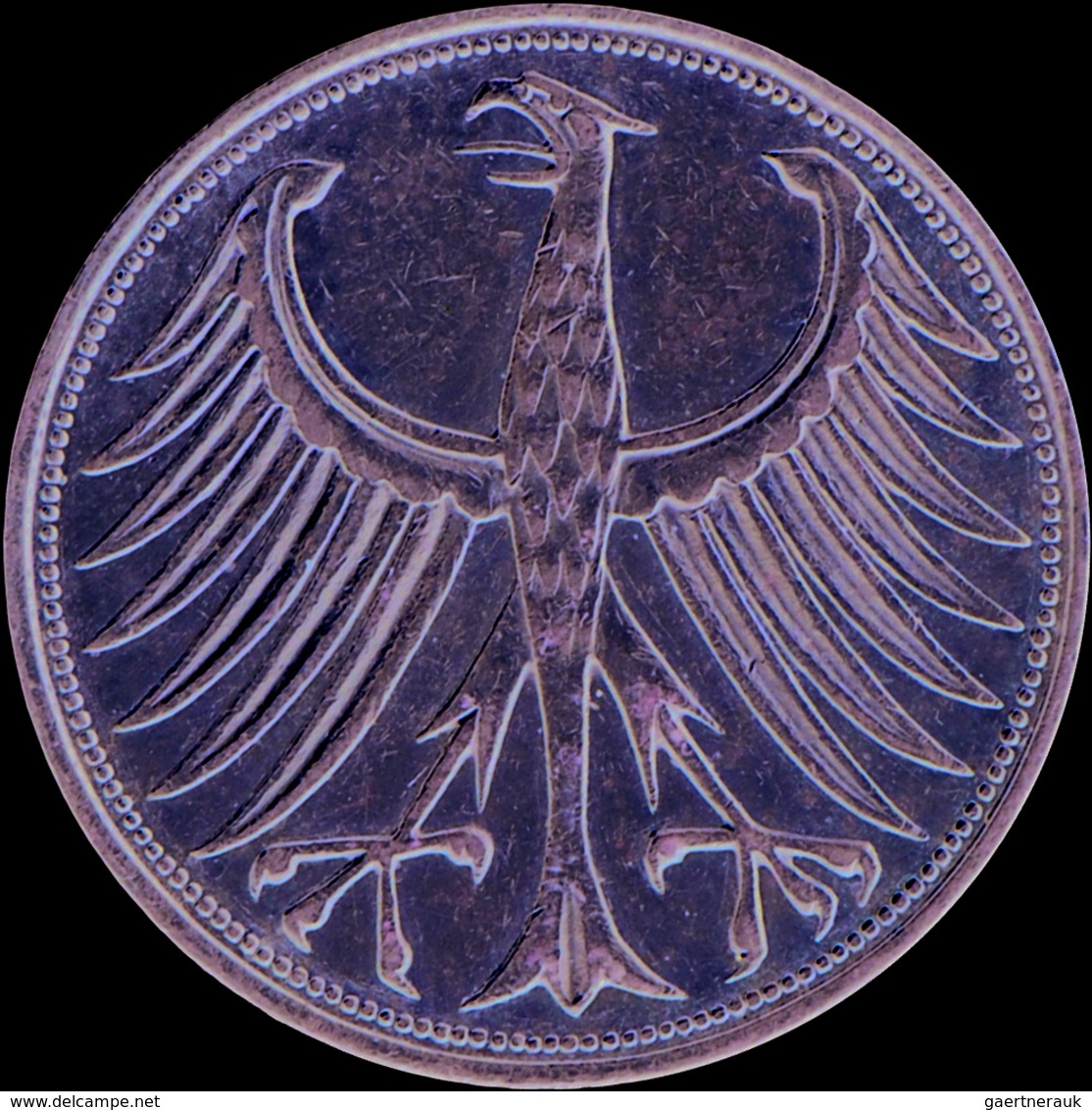 Bundesrepublik Deutschland 1948-2001: Komplette Sammlung An 5 DM Silberadler (73 Stück) Inklusive 19 - Altri & Non Classificati
