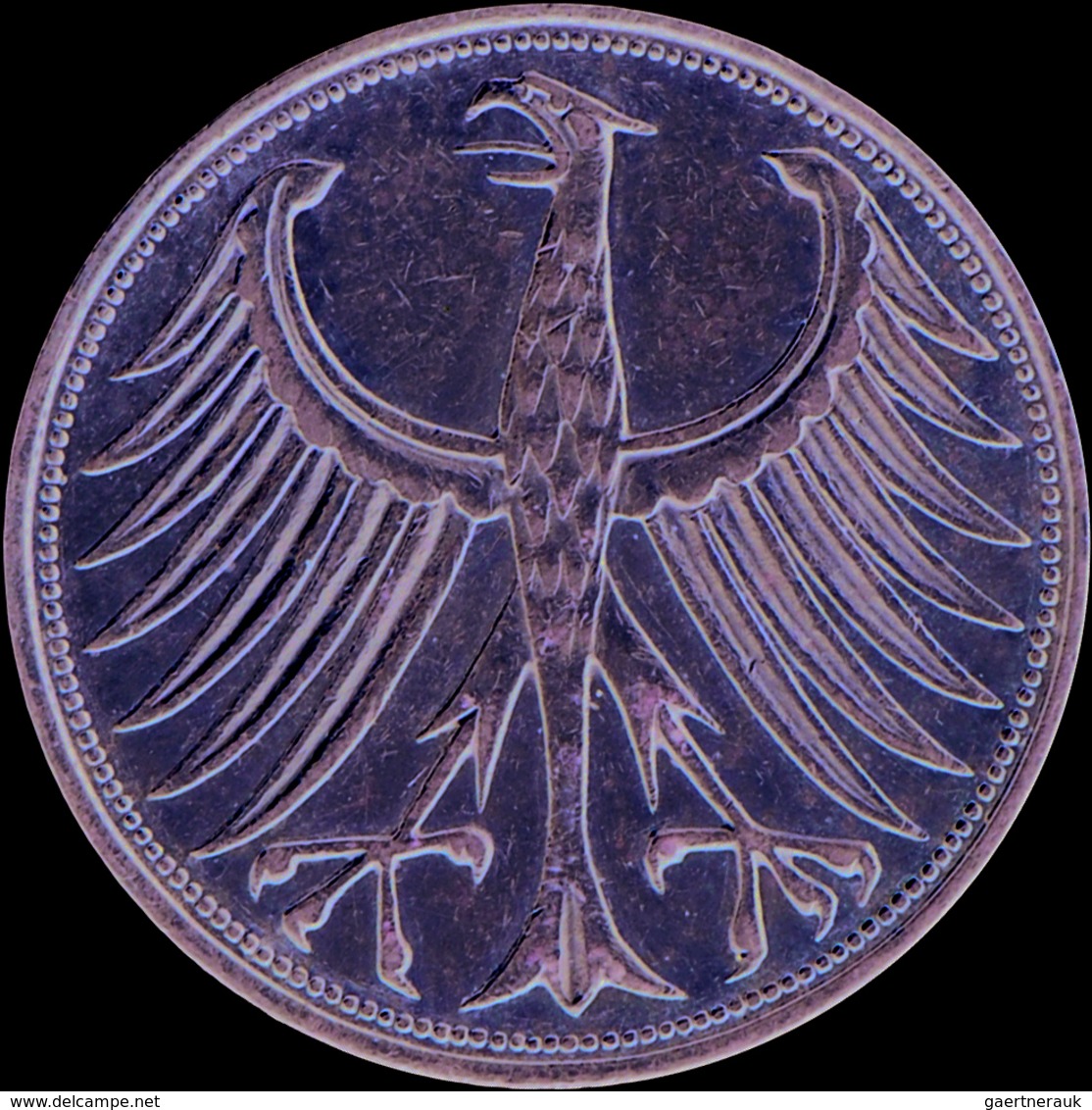 Bundesrepublik Deutschland 1948-2001: Komplette Sammlung An 5 DM Silberadler (73 Stück) Inklusive 19 - Other & Unclassified