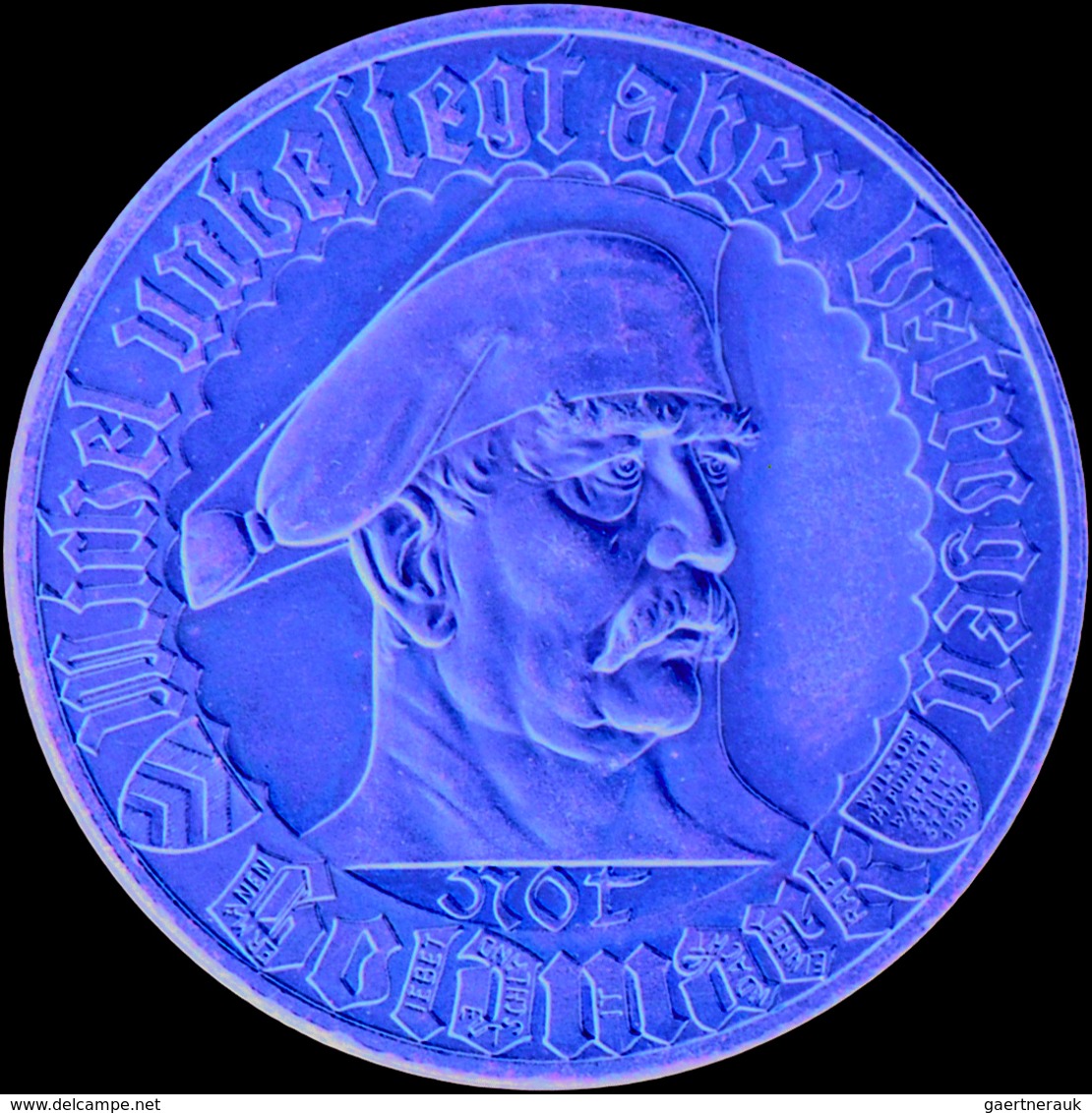 Kolonien Und Nebengebiete: Lot 11 X Not-Goldmark Bielefeld 1923 Aus Vergoldete Bronze, Auch Als Biel - Altri & Non Classificati