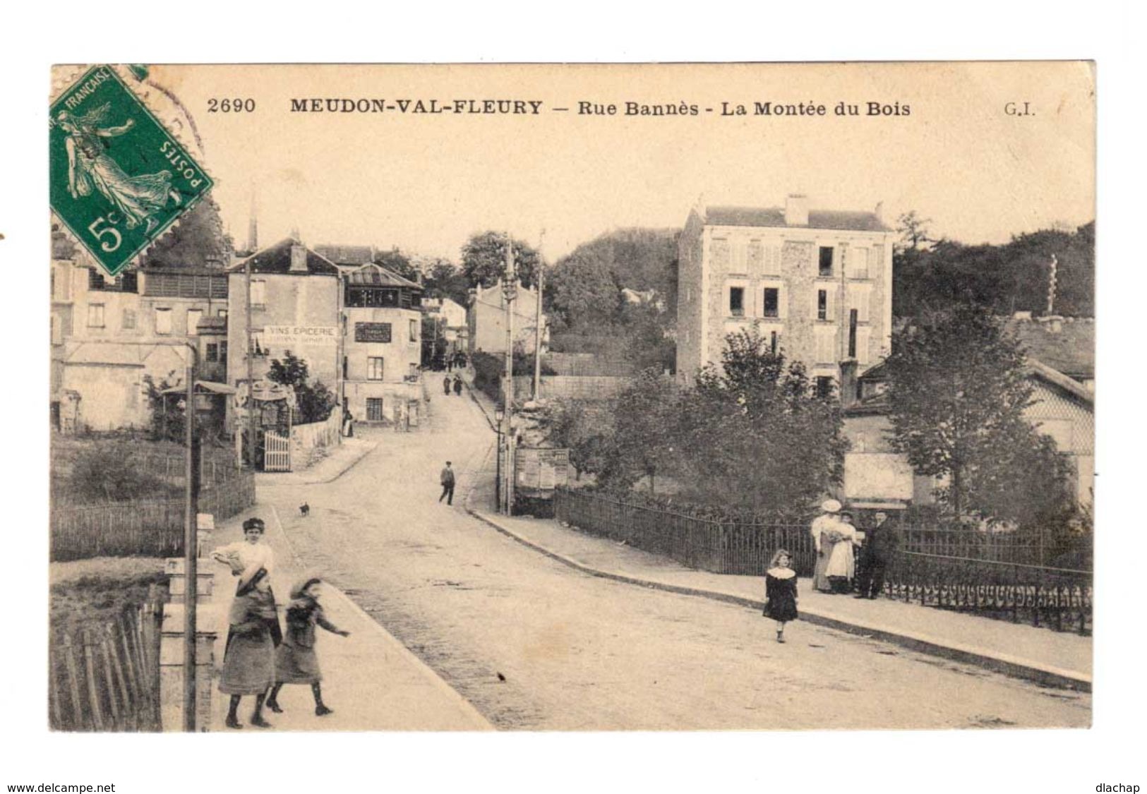 Meudon Val Fleury. Rue Bannès. La Montée Du Bois. (2280) - Meudon