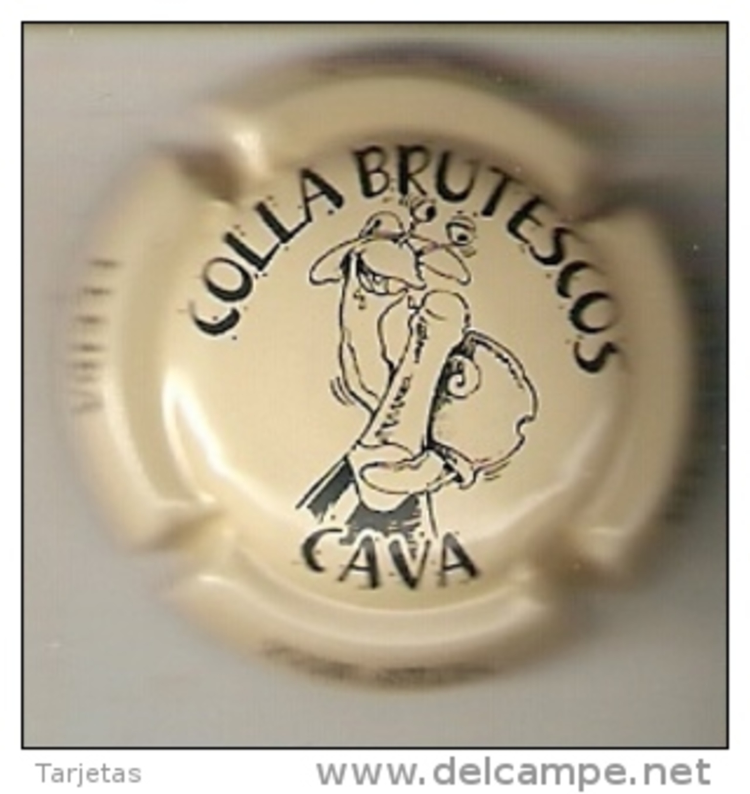 PLACA DE CAVA DEL APLEC DEL CARGOL DE LLEIDA (CAPSULE) CARACOL-ESCARGOT-SNAIL - Sparkling Wine