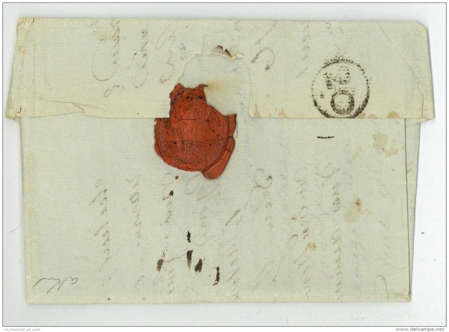 Armee De Sambre Et Meuse - Metz 1797 - Luuyt (1764-1824) Commissaire Ordonnateur En Chef Guerres Revolution - Army Postmarks (before 1900)