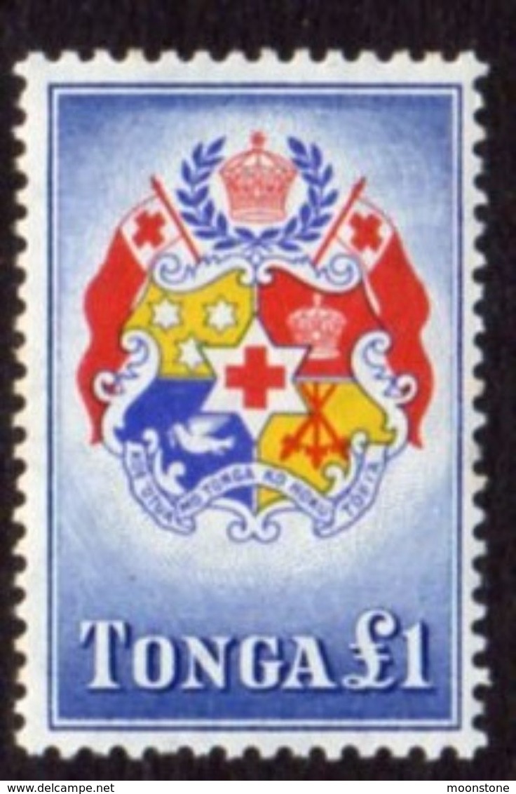 Tonga 1953 £1 Coat Of Arms Definitive, MNH, SG114 - Tonga (...-1970)