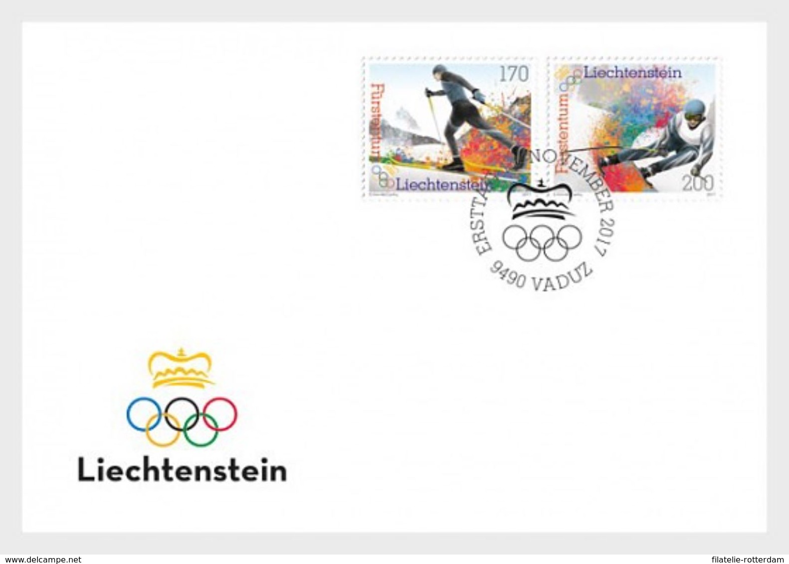 Liechtenstein - Postfris / MNH - FDC Olympische Spelen 2017 - Nuevos