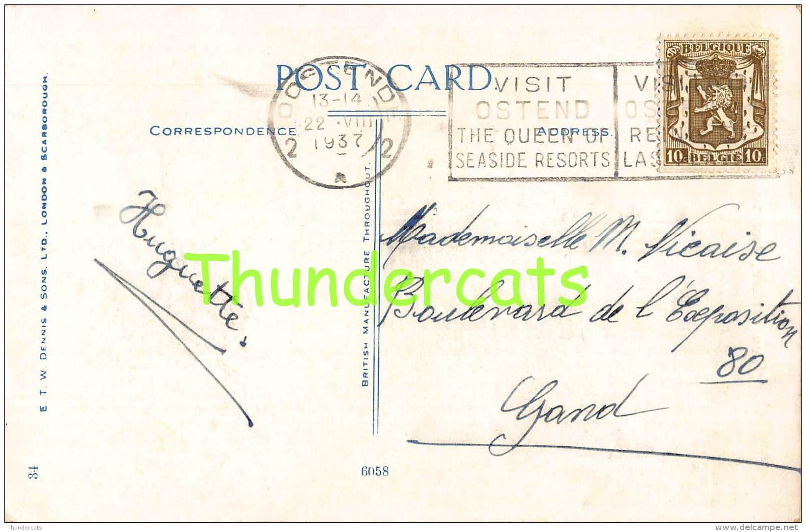 CPA DESSIN ENFANT ENFANTS DRAWN CARD CHILD CHILDREN  E T W DENNIS AND SONS - Dessins D'enfants