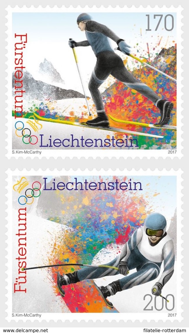 Liechtenstein - Postfris / MNH - Complete Set Olympische Spelen 2017 - Nuevos