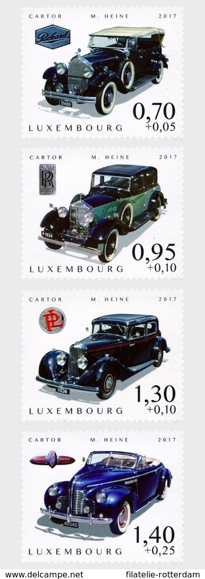 Luxemburg / Luxembourg - Postfris / MNH - Complete Set Oldtimers 2017 - Neufs