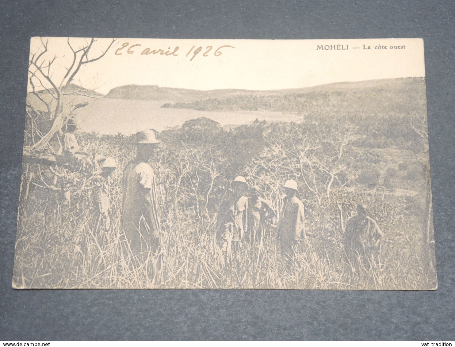 COMORES -  Carte Postale De Mohélie , Voyagé Pour Paris En 1926 - L 12344 - Comorre