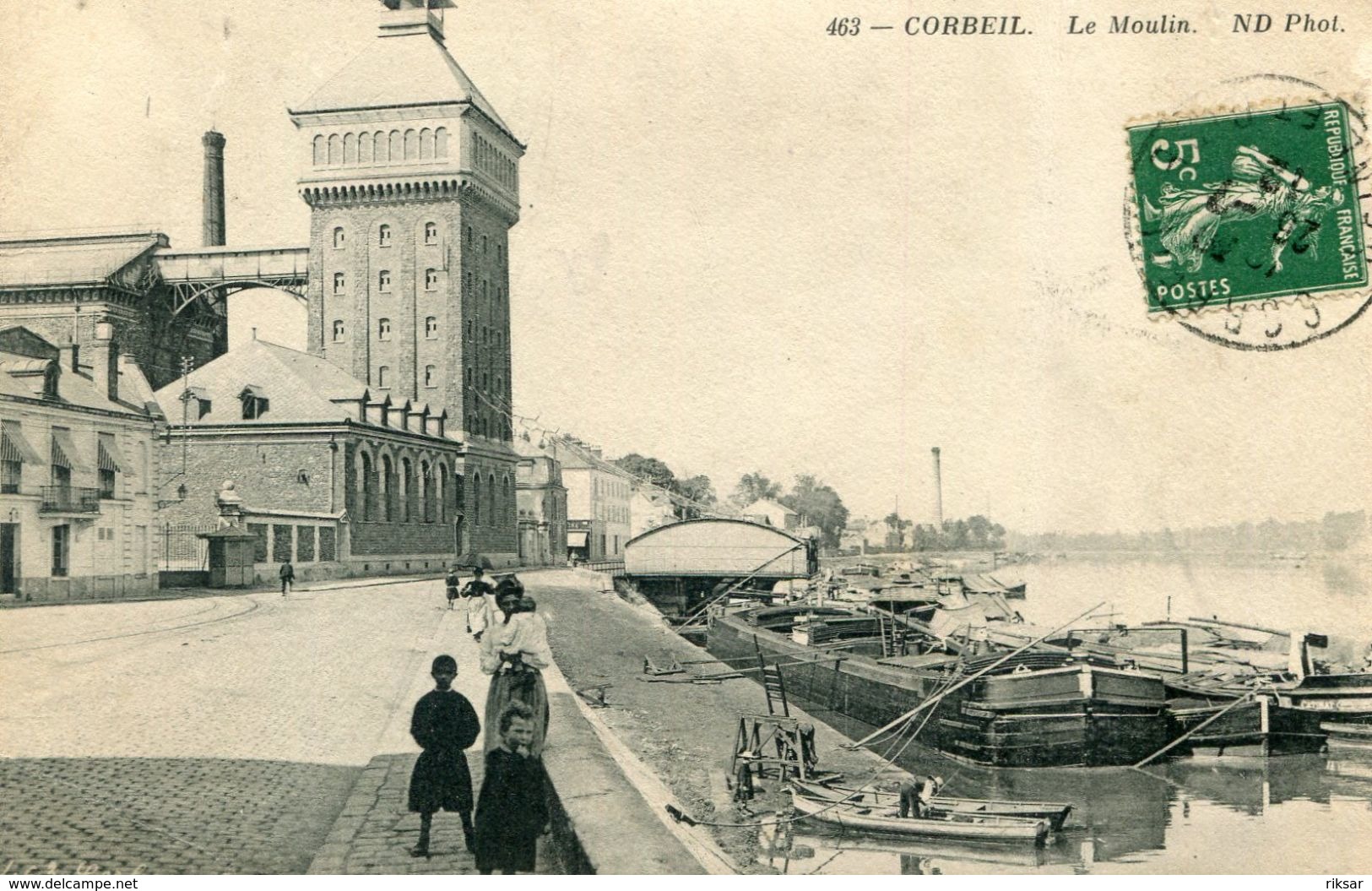 CORBEIL(BATEAU PENICHE) - Corbeil Essonnes