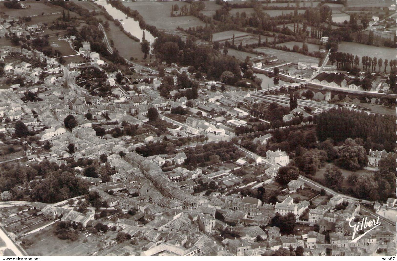 Cpsm Format Cpa  (16) Chateauneuf Vue Générale CC 896 - Chateauneuf Sur Charente