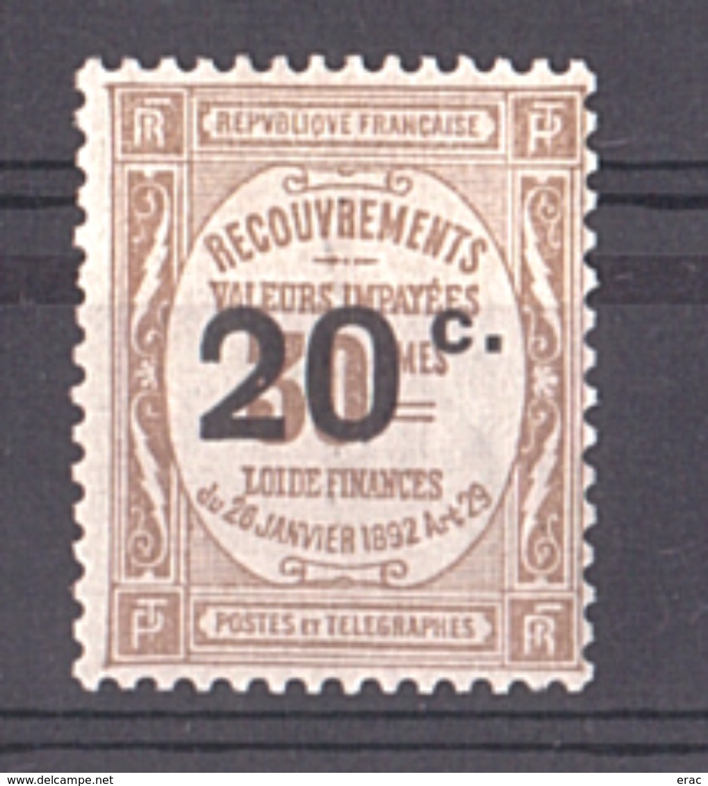 1917 - Timbre-Taxe N° 49 - Neuf * - 1859-1959.. Ungebraucht