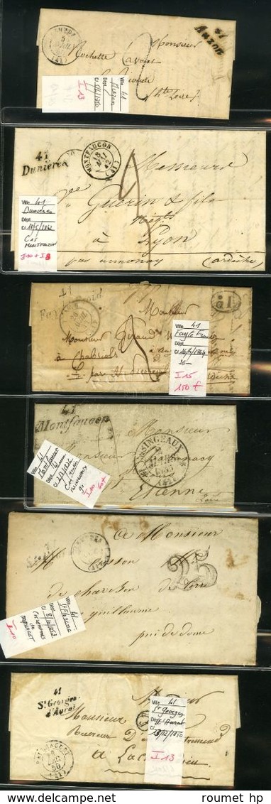 Lot De 6 Cursives De La Haute Loire (cote 580). - B / TB. - 1801-1848: Precursori XIX