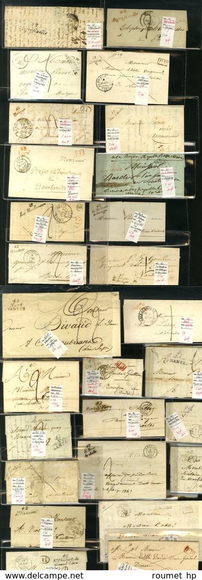 Lot De 27 Cursives De Loire Inférieure (cote 5400). - B / TB. - 1801-1848: Precursori XIX