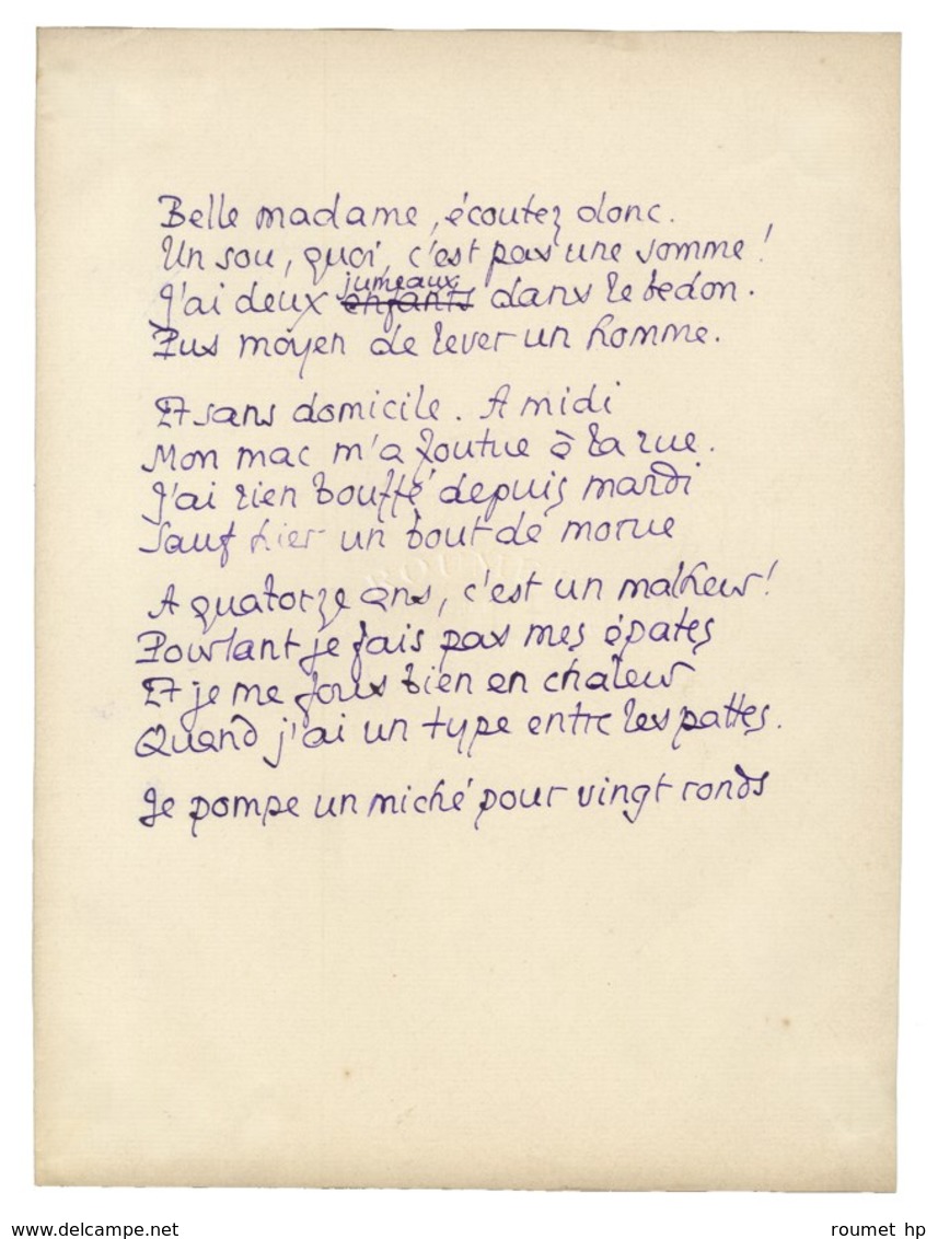 LOUYS Pierre, Pierre Louis, Dit (1870-1925), écrivain. - Altri & Non Classificati