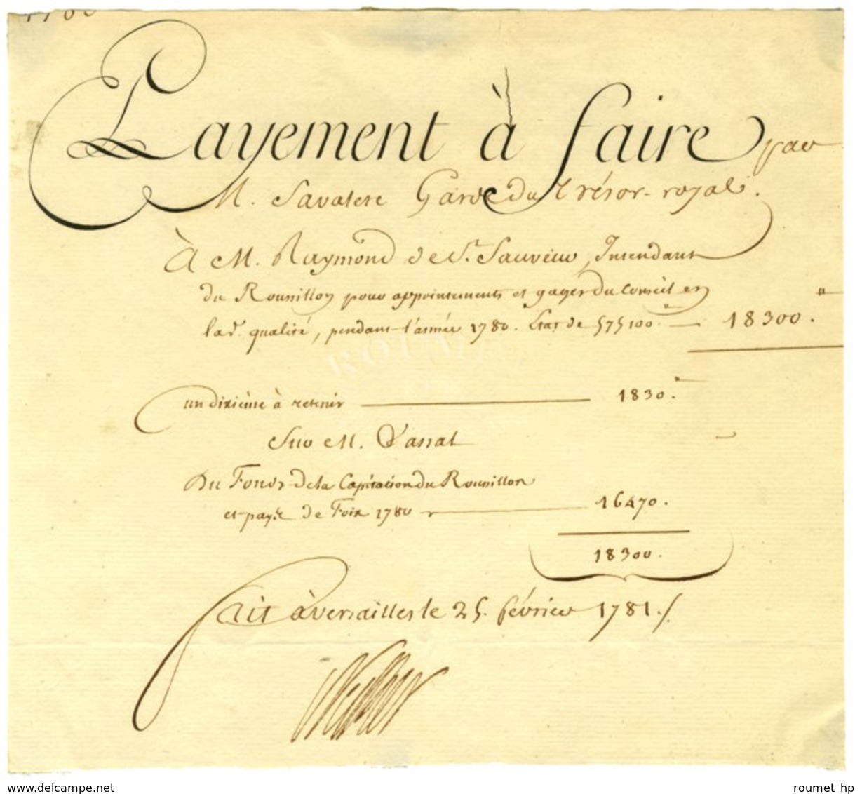 NECKER Jacques (1732-1804), Financier Genevois, Ministre Des Finances De Louis XVI. - Altri & Non Classificati
