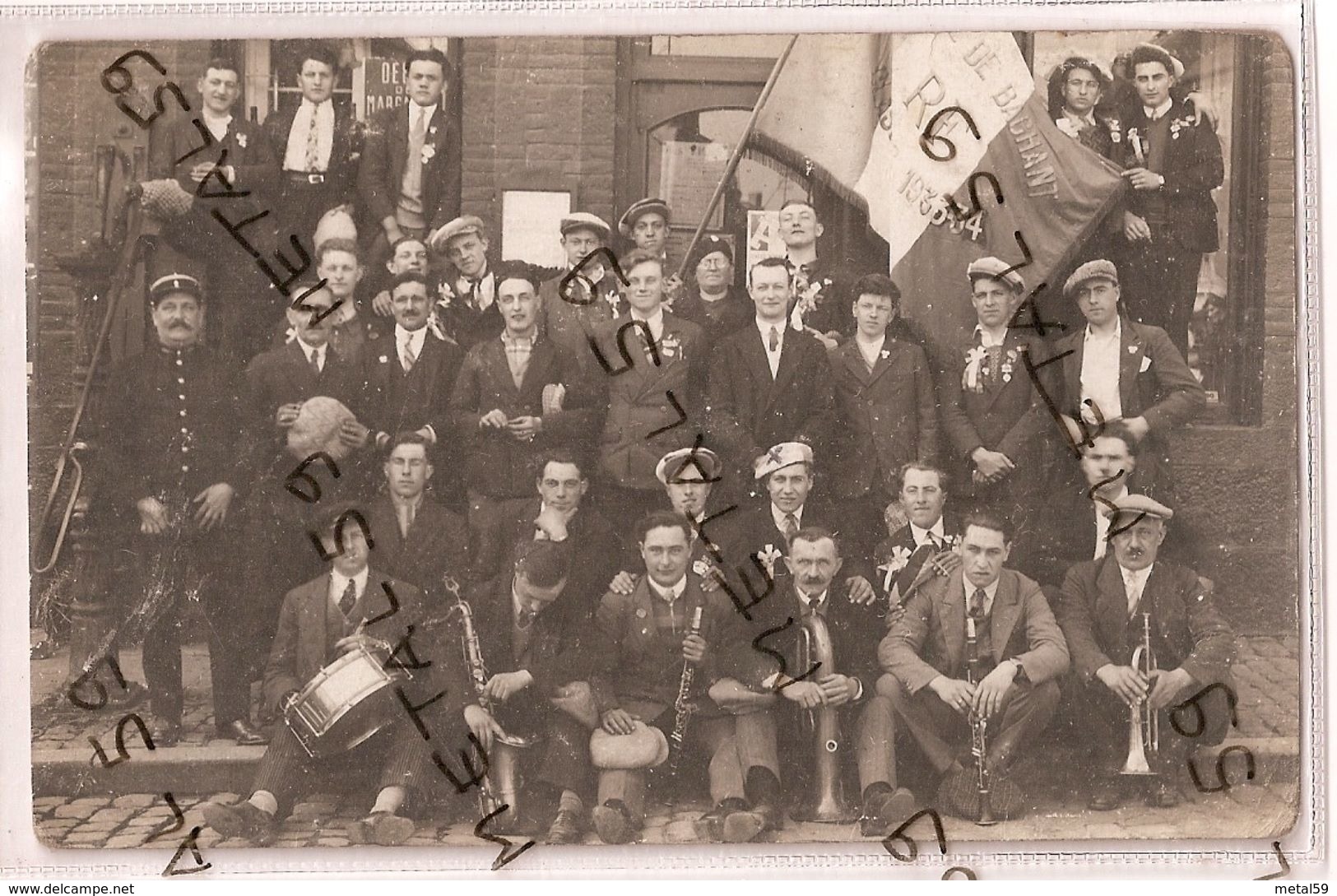 Bachant, Cp Photo Conscrits Classe 1933-34 - Sonstige & Ohne Zuordnung