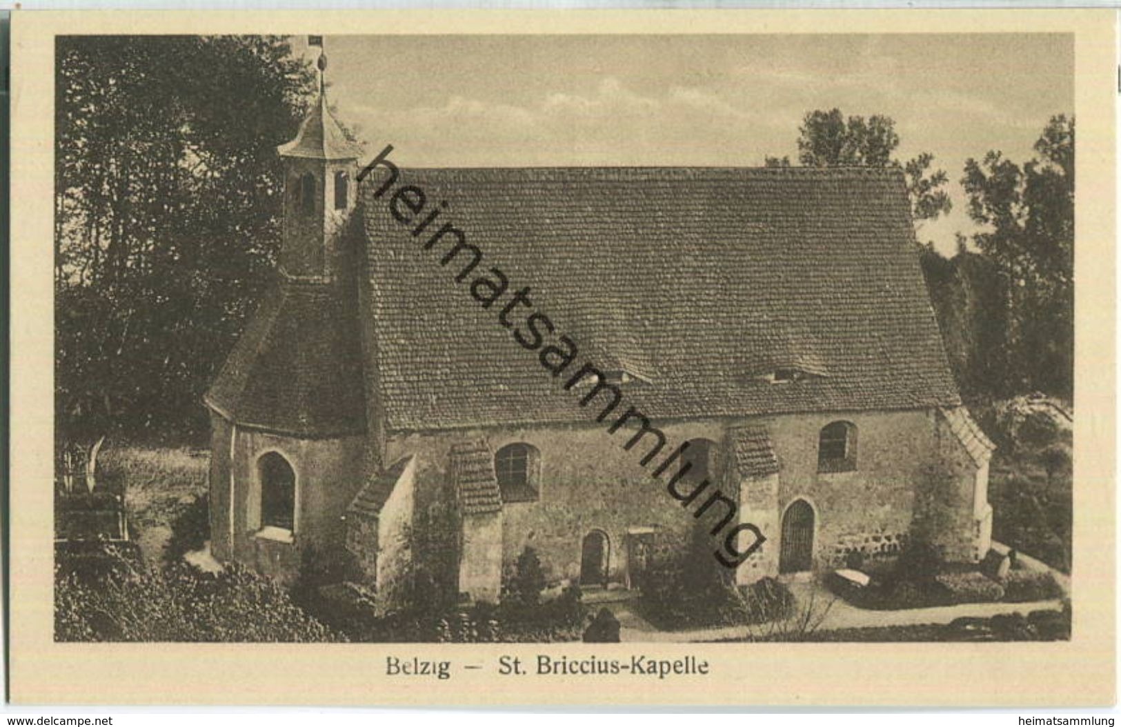Belzig - St. Briccius-Kapelle - Verlag H. Zernsdorf Nachfolger Belzig - Belzig