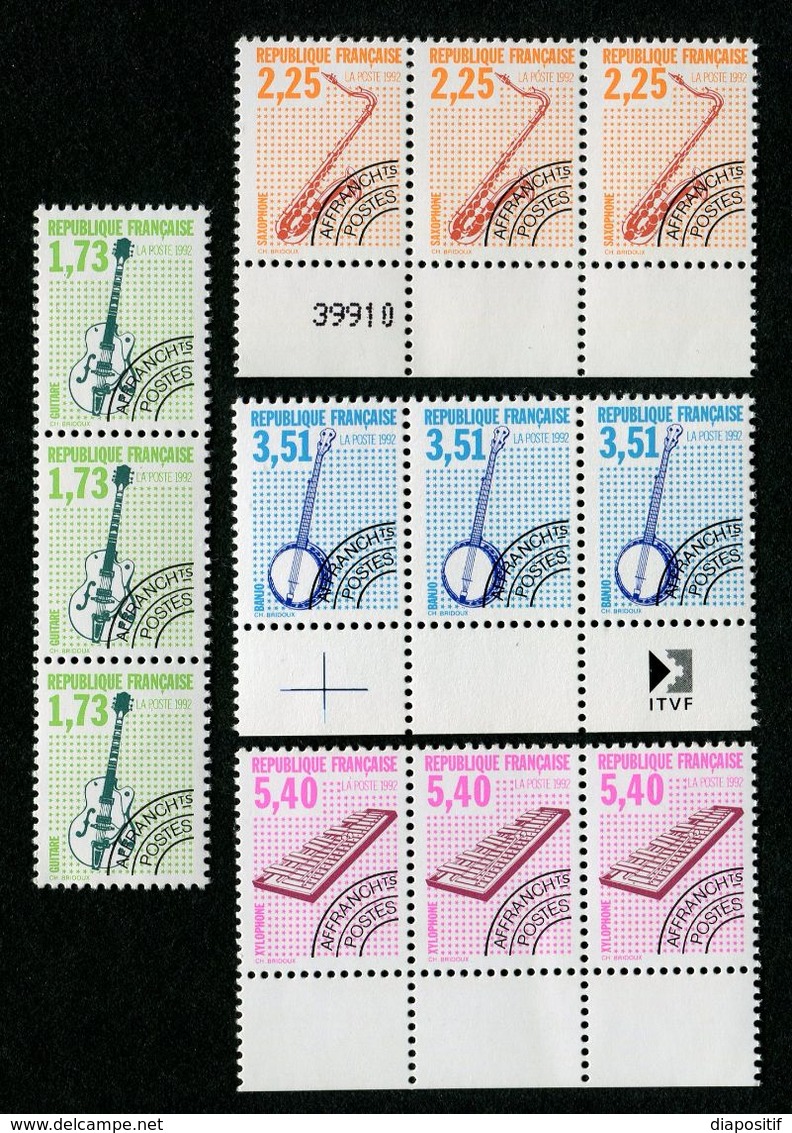 Préoblitérés 1992 - 3 X N° 224 à 227 Neufs ** - 1er Choix - Bonne Cote - Nuovi