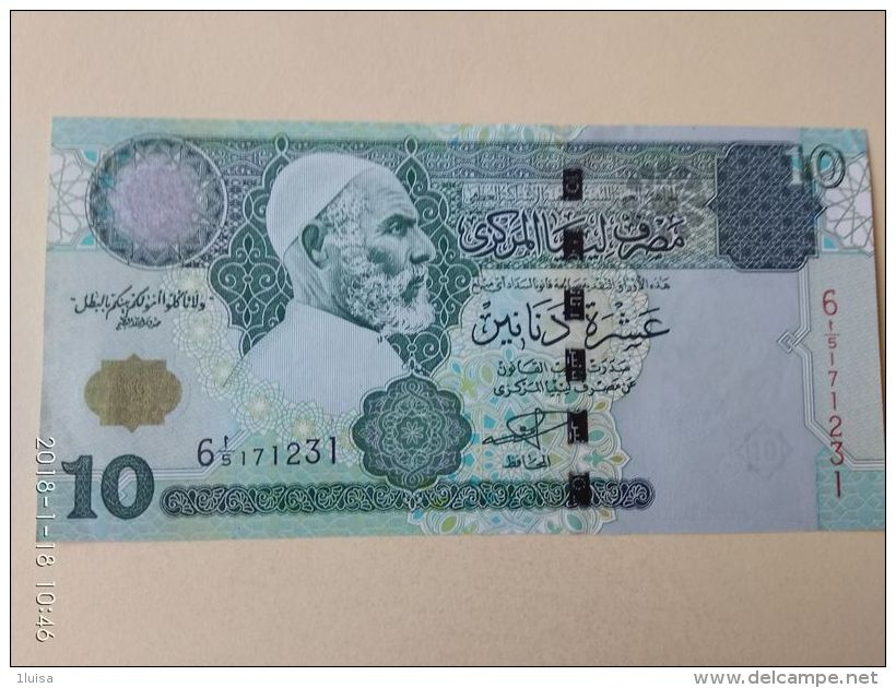 10 Dinar 2004 - Libia