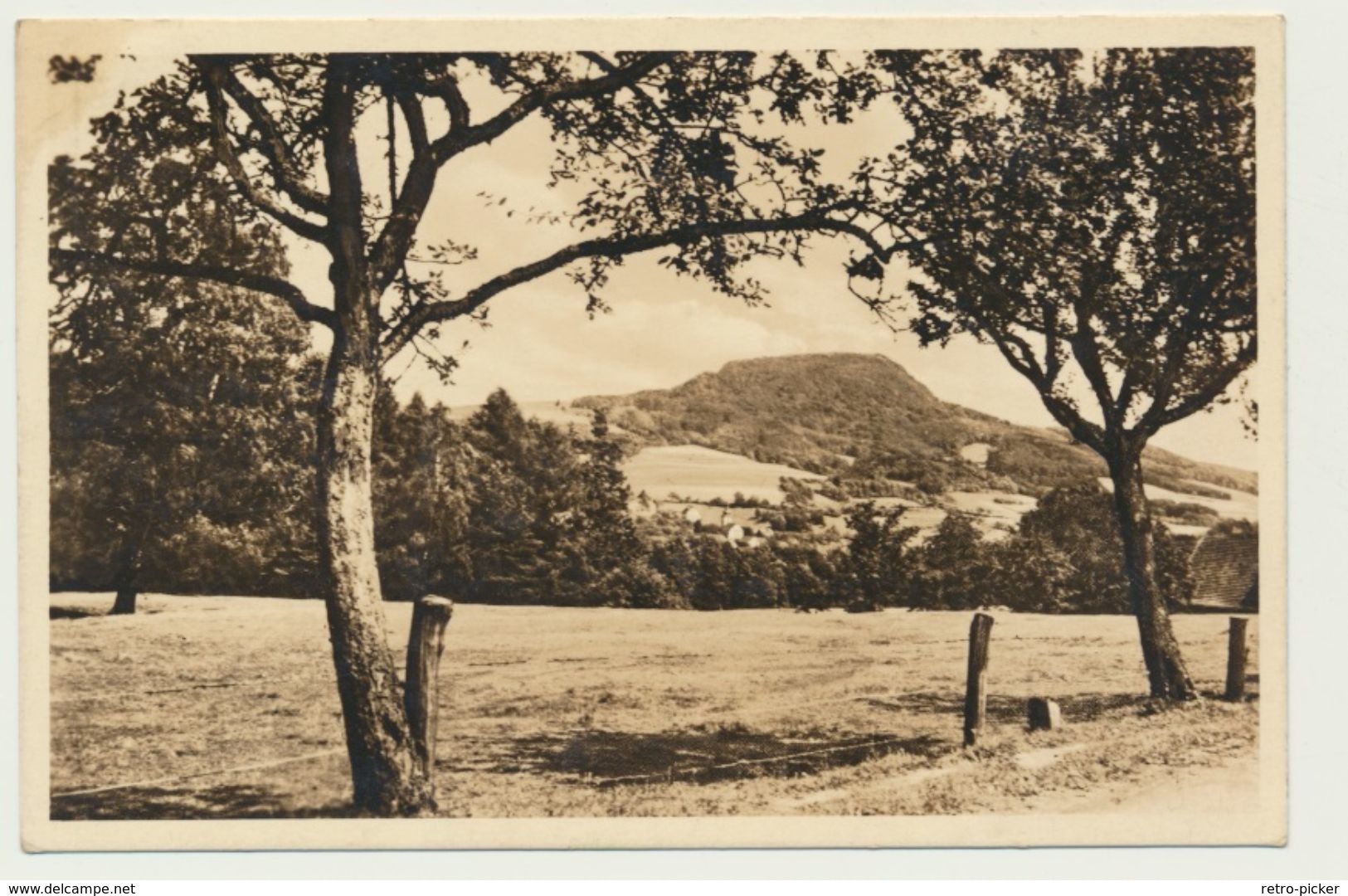 AK  Die Rhön Kleinsassen Mit Milseburg - Rhoen