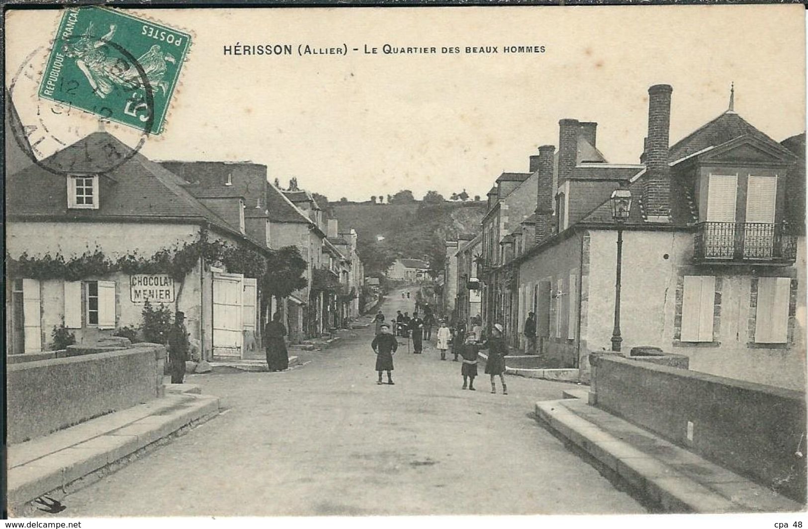 Allier : Herisson, Le Quartier Des Beaux Hommes - Sonstige & Ohne Zuordnung