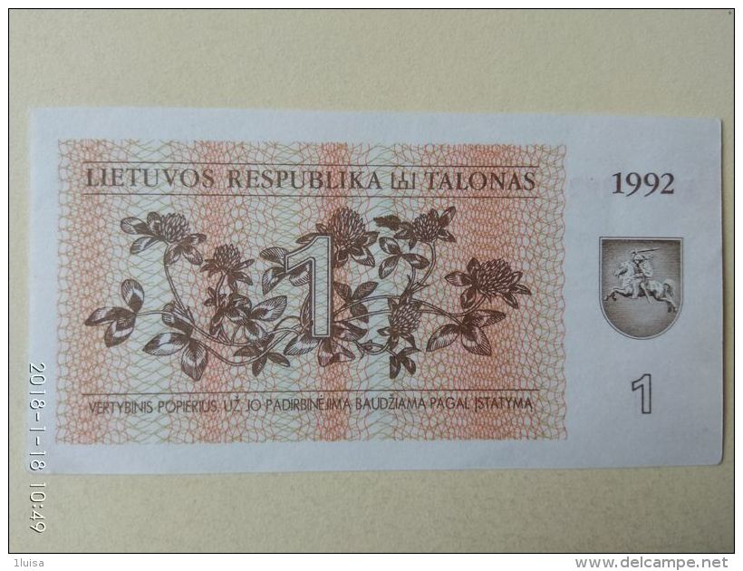 1 Tolanas 1992 - Lituania