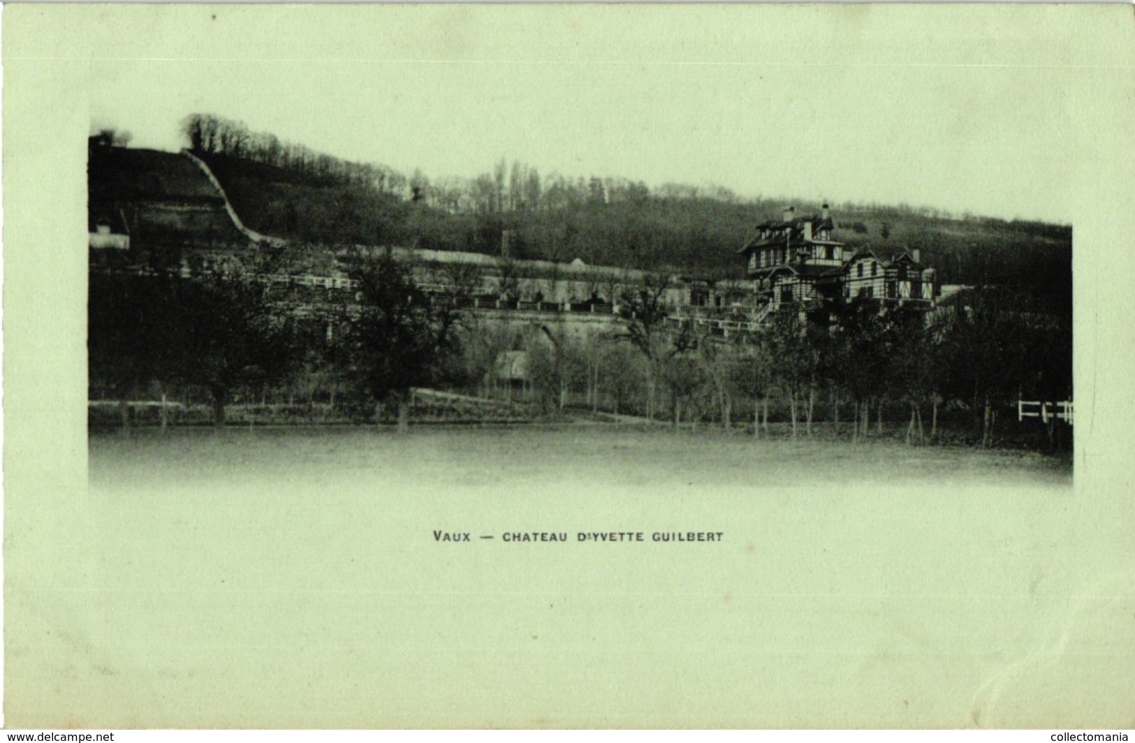 2 Cartes Postales Tres Vieux - Avant 1906 - VAUX-sur-SEINE Hôtel Du Faisan Doré  HOTEL - Chateau D'Yvette Guilbert - Verneuil Sur Seine