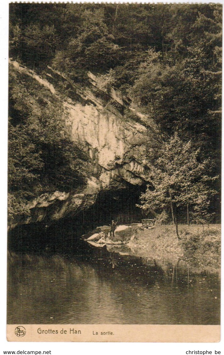 CPA Grottes De Han ,La Sortie, (PK41473) - Rochefort