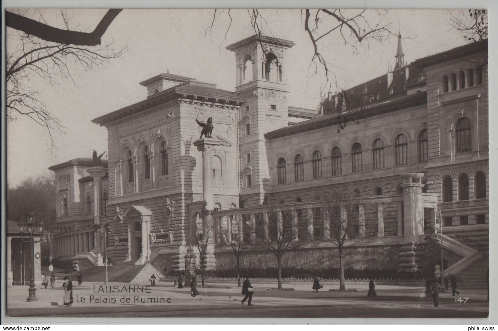 Lausanne - Le Palais De Rumine - Animee - Lausanne