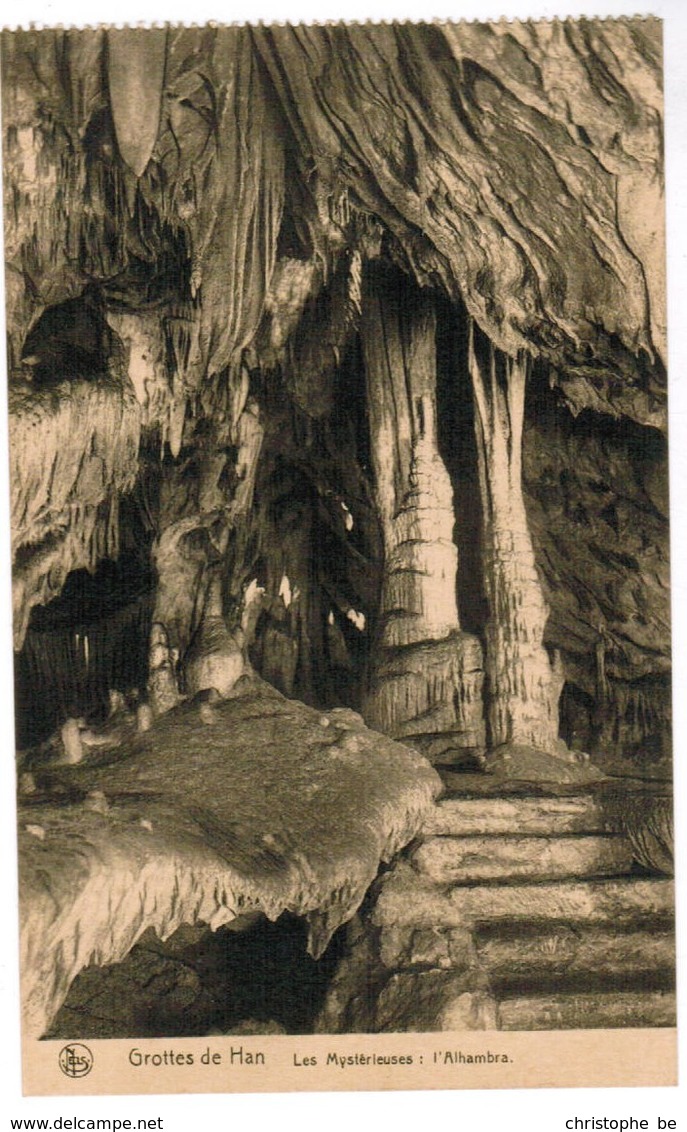 CPA Grottes De Han , Les Mysterieuses, L'Alhambra (PK41485) - Rochefort