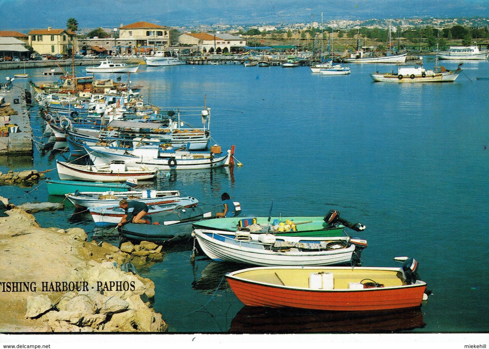 CYPRUS-PAPHOS-FISHING HARBOUR - Cyprus