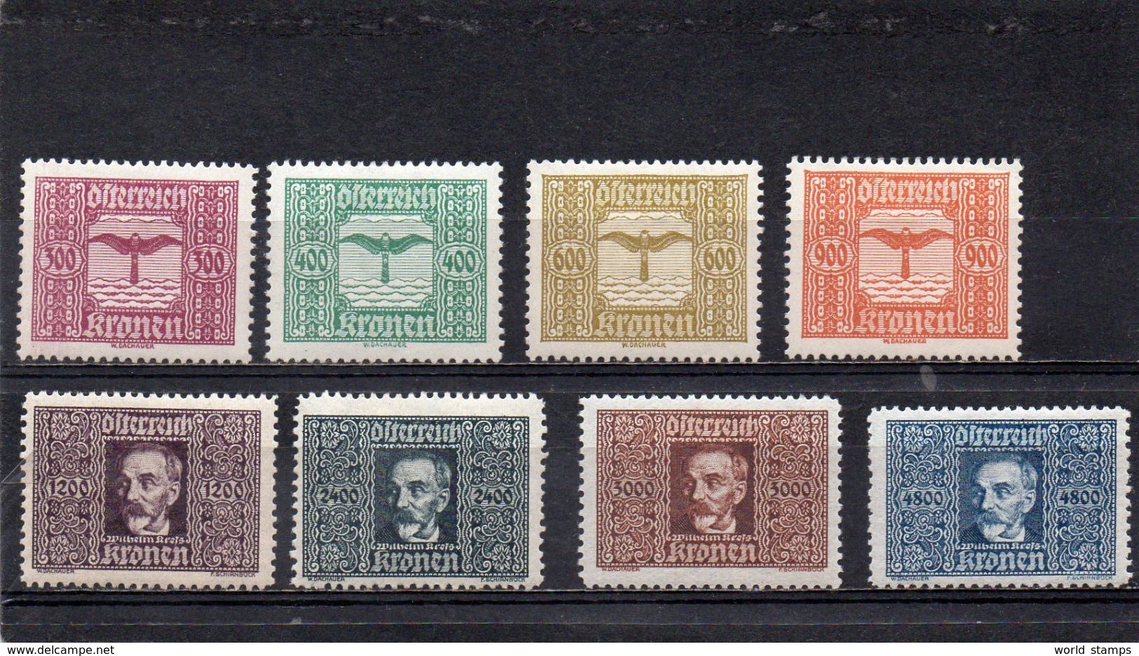 AUTRICHE 1922-4 * - Ungebraucht