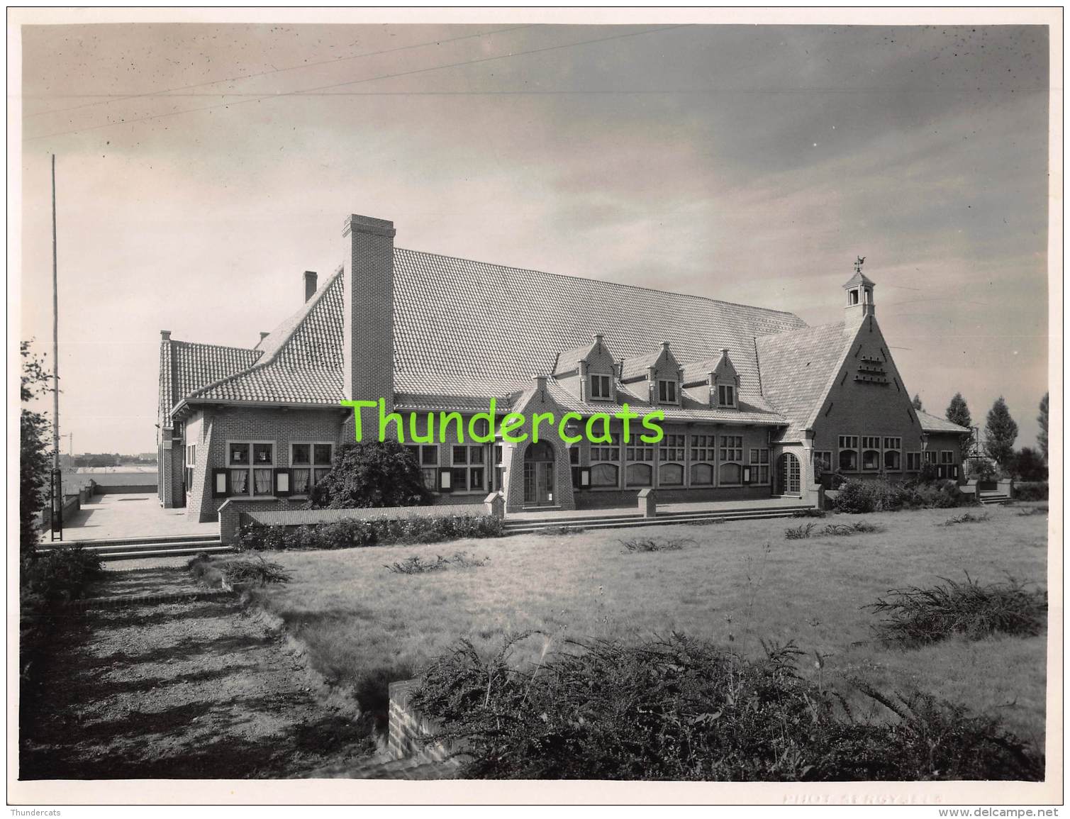 LOT VAN 9 FOTO'S 23 CM X 17 CM SERGYSELS VILLA'S WEST VLAANDEREN SINT IDESBALD ? KOKSIJDE ? OOSTDUINKERKE  KORTRIJK ? .. - Orte