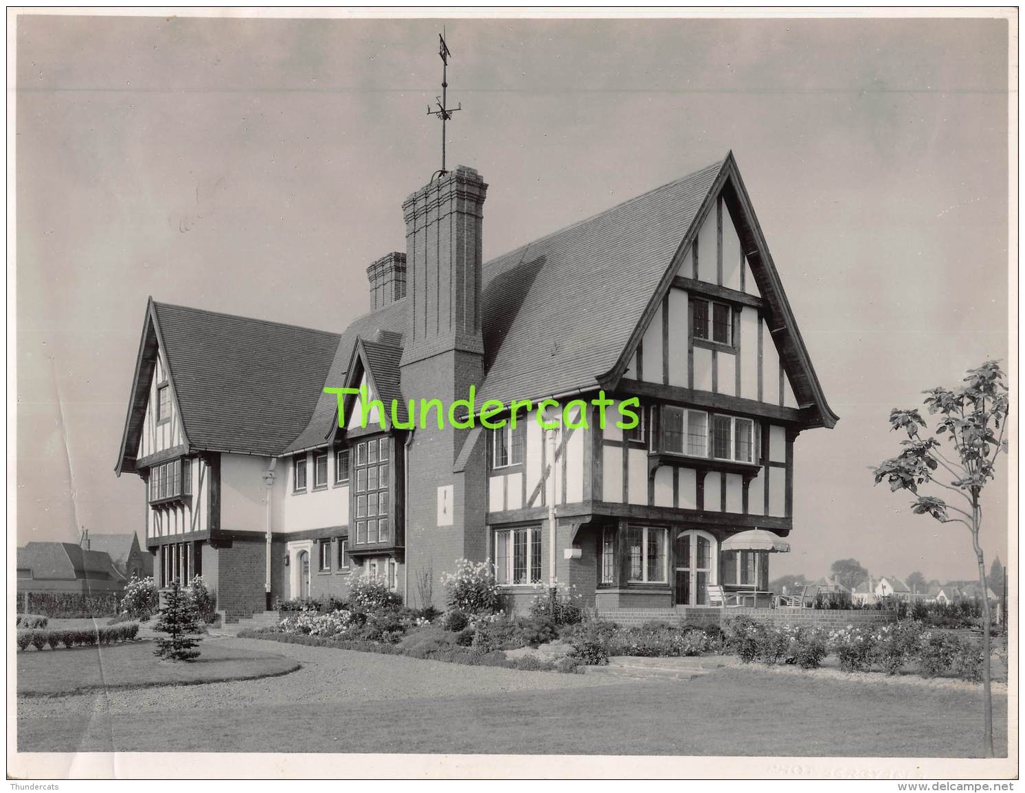 LOT VAN 9 FOTO'S 23 CM X 17 CM SERGYSELS VILLA'S WEST VLAANDEREN SINT IDESBALD ? KOKSIJDE ? OOSTDUINKERKE  KORTRIJK ? ..