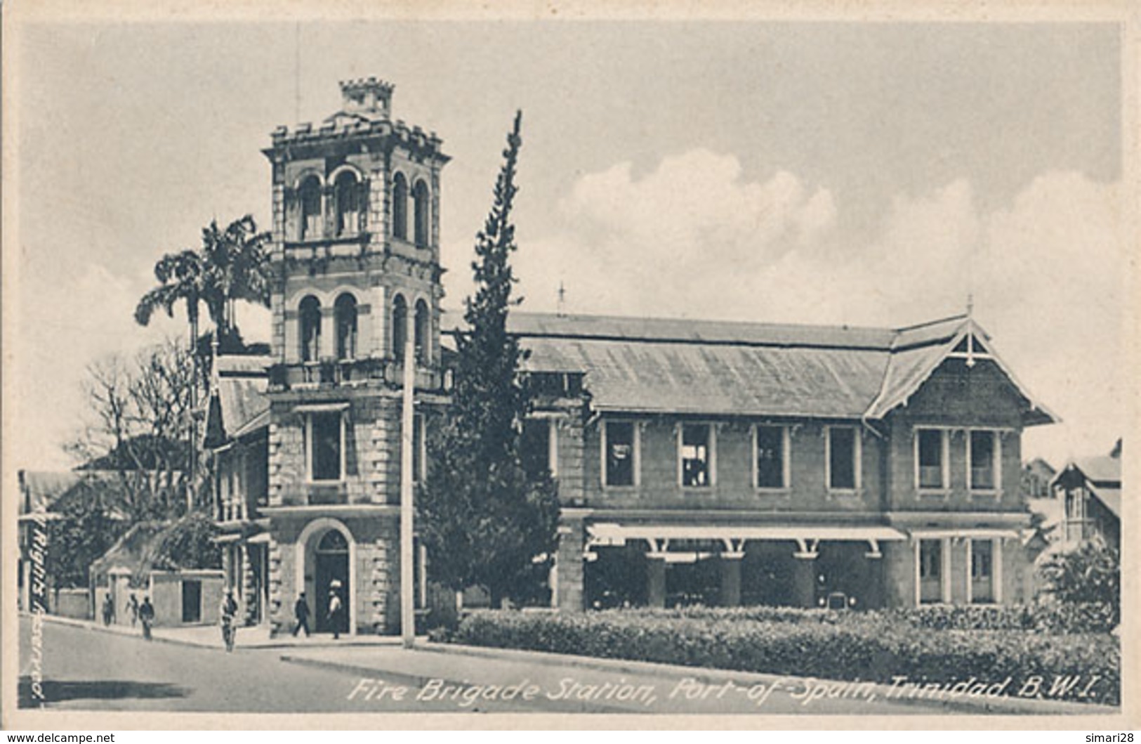 PORT OF SPAIN - FIRE BRIGADE STATION (POMPIER) - Trinidad