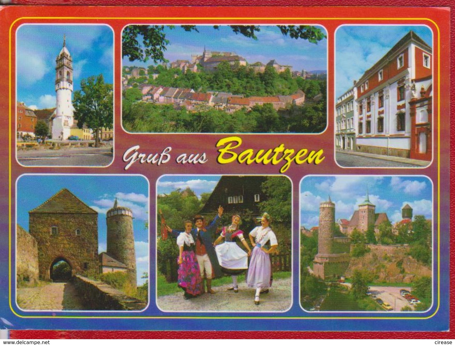 BAUTZEN GERMANY POSTCARD USED - Bautzen