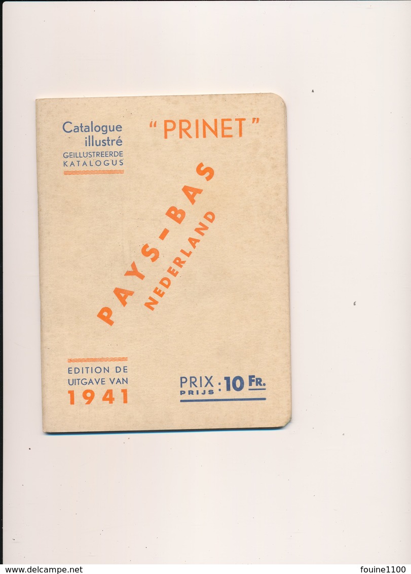 Catalogue De Cotation PRINET   Timbres Poste  PAYS BAS NEDERLAND  1941 - Nederland