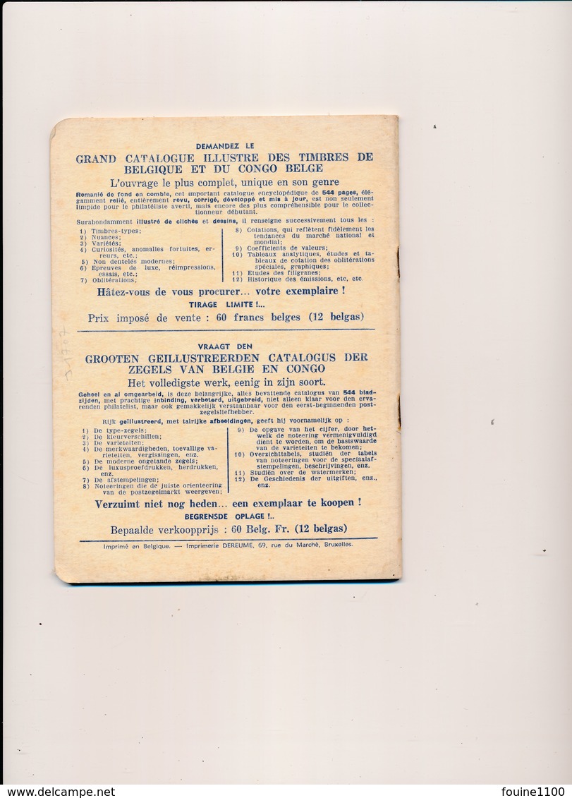 Catalogue De Cotation PRINET   Timbres Poste  PAYS BAS NEDERLAND  1941 - Nederland