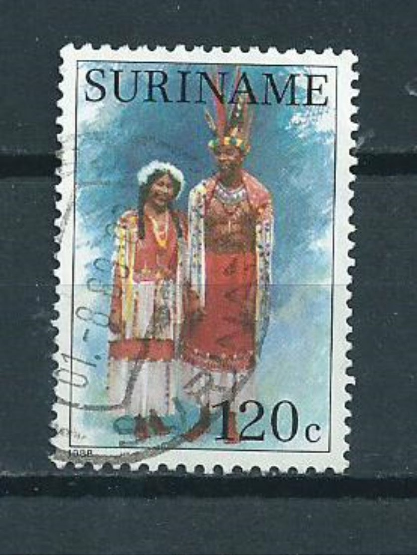 1988 Suriname 120 Cent Costumes Used/gebruikt/oblitere - Suriname