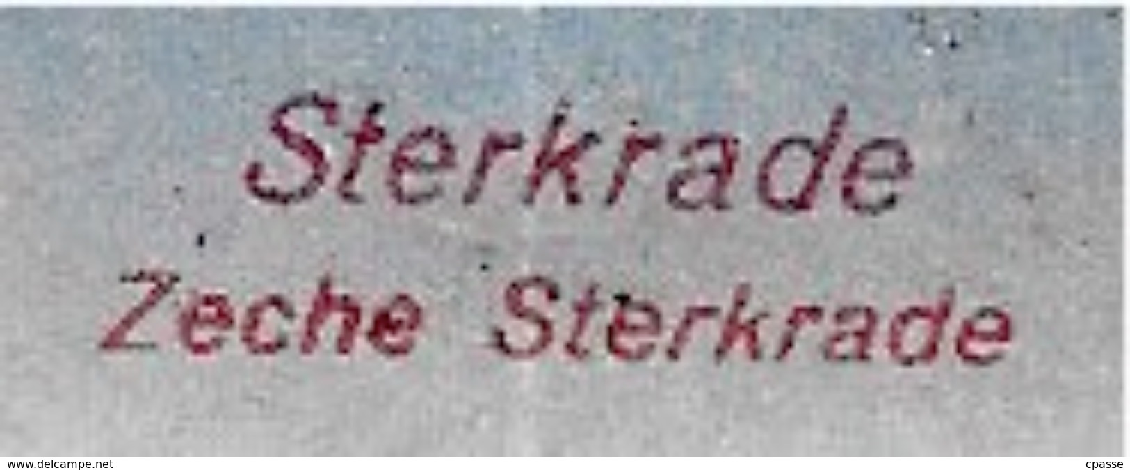 CPA AK Allemagne STERKRADE (OBERHAUSEN) Zeche Sterkrade - Oberhausen