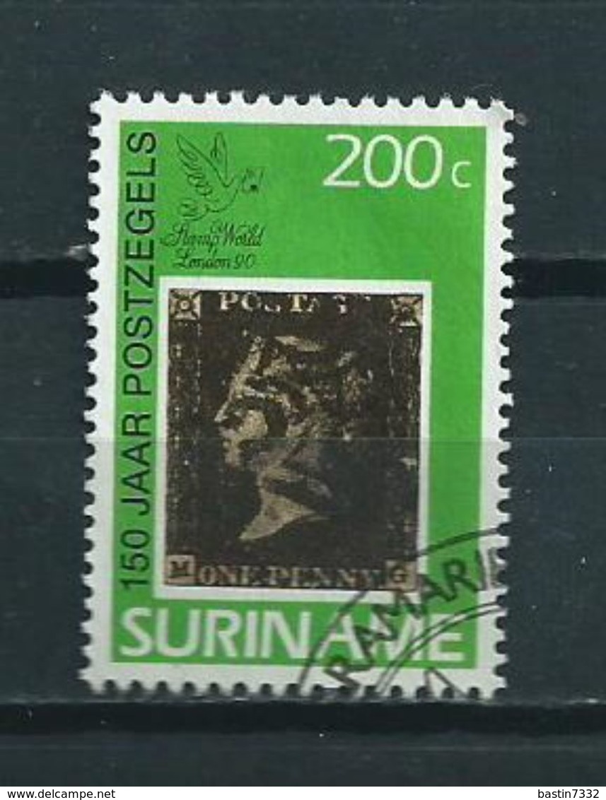 1990 Suriname 200 Cent 150 Years Stamps Used/gebruikt/oblitere - Suriname