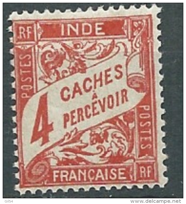 Inde - Taxe - Yvert N° 12 *   Abc254 23 - Unused Stamps