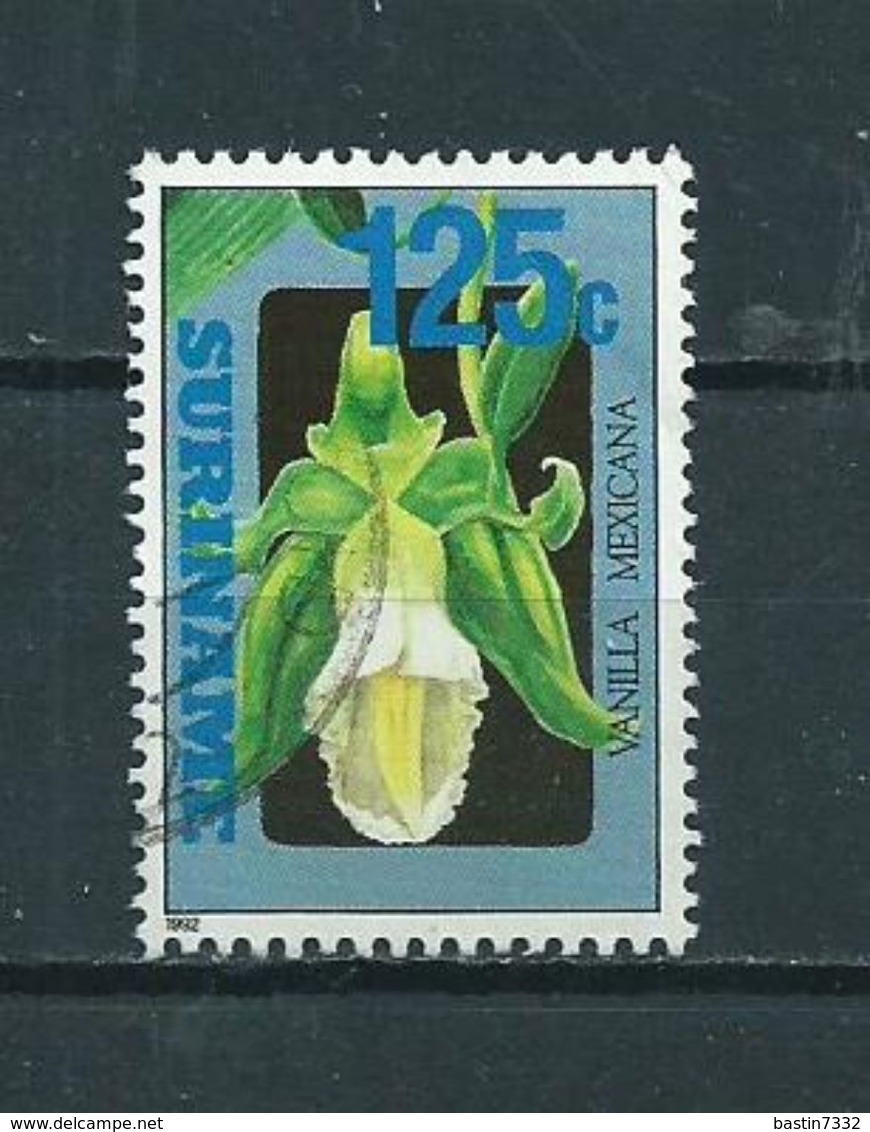 1992 Suriname 125 Cent Orchids,orchidee Used/gebruikt/oblitere - Surinam