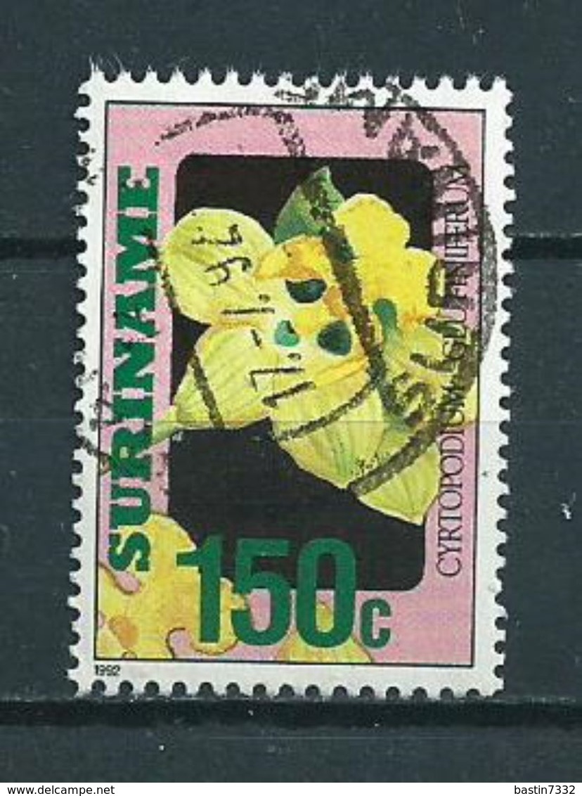 1992 Suriname 150 Cent Orchids,orchidee Used/gebruikt/oblitere - Surinam