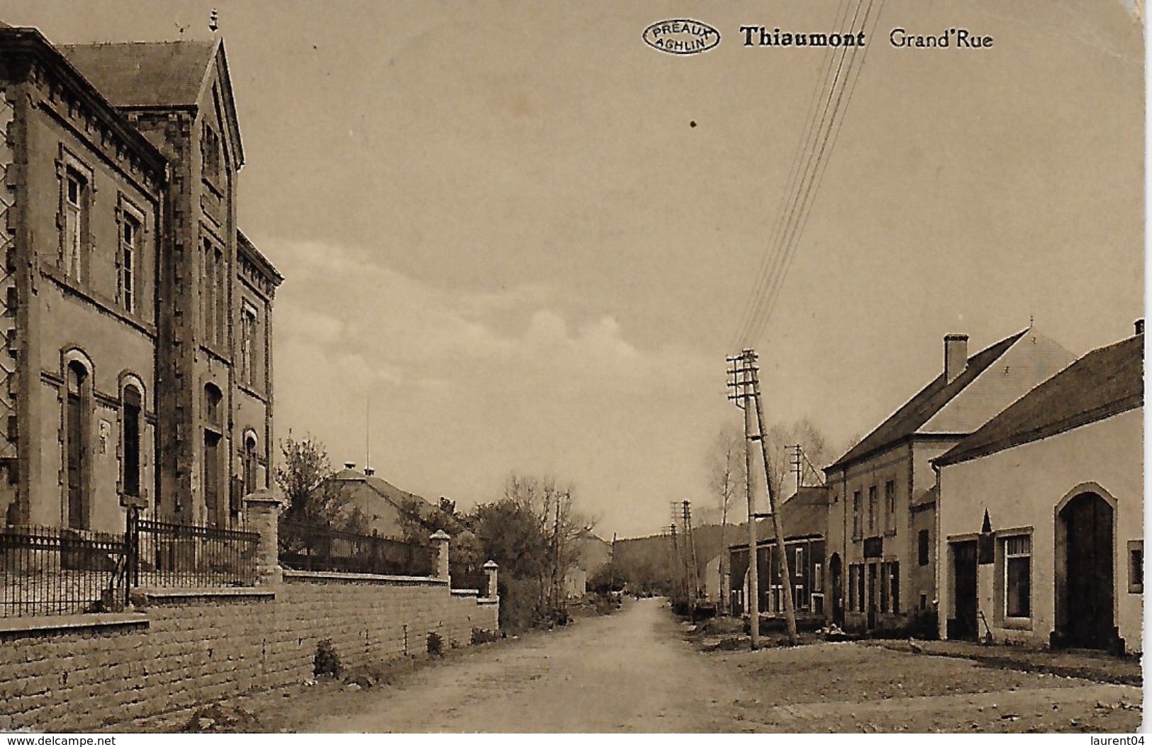 ATTERT. THIAUMONT. ENVIRONS D'ARLON.  GRAND'RUE - Attert