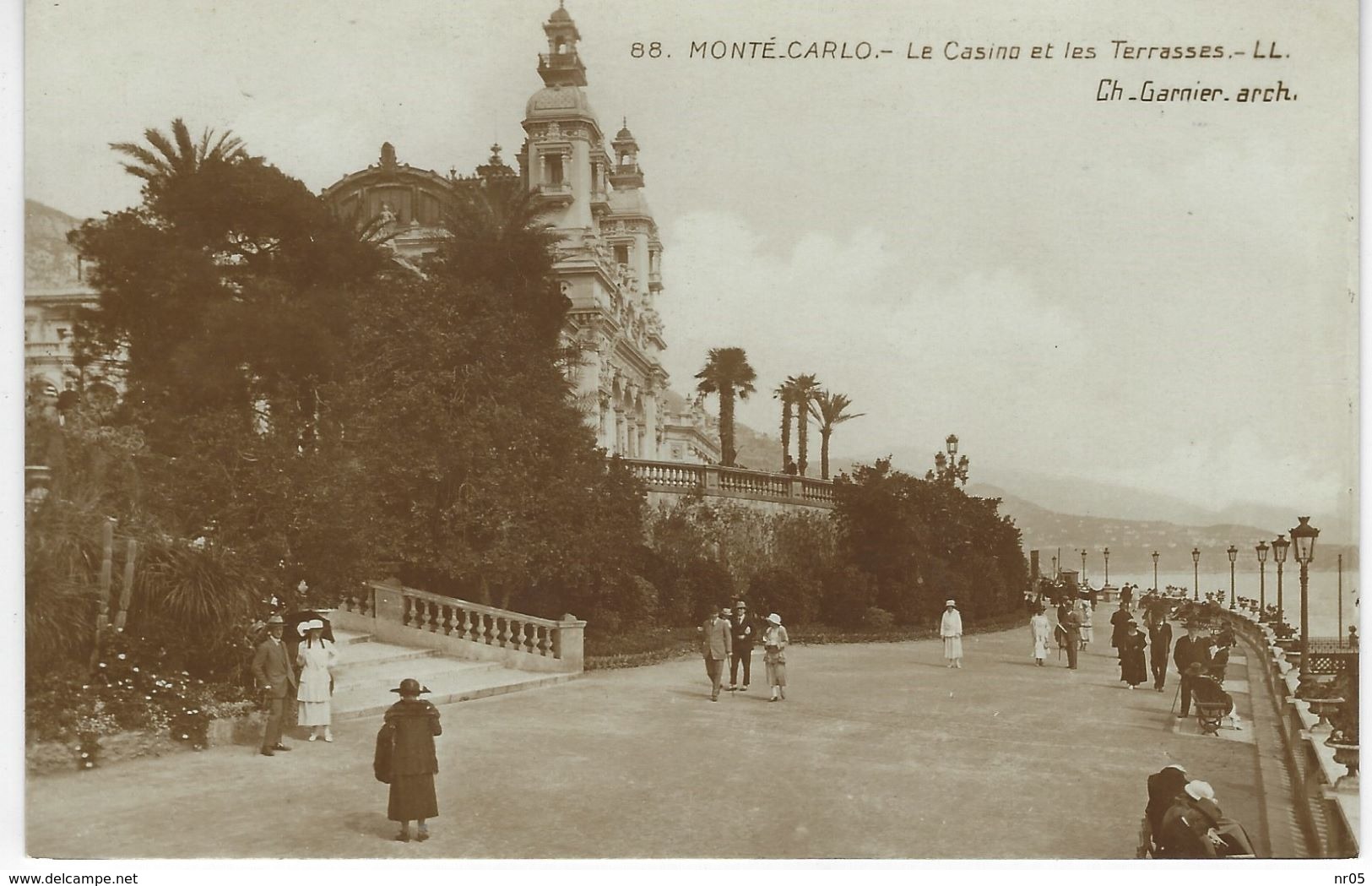 CPSM MONACO - MONTE CARLO - Le Casino Et Les Terrasses - Terraces